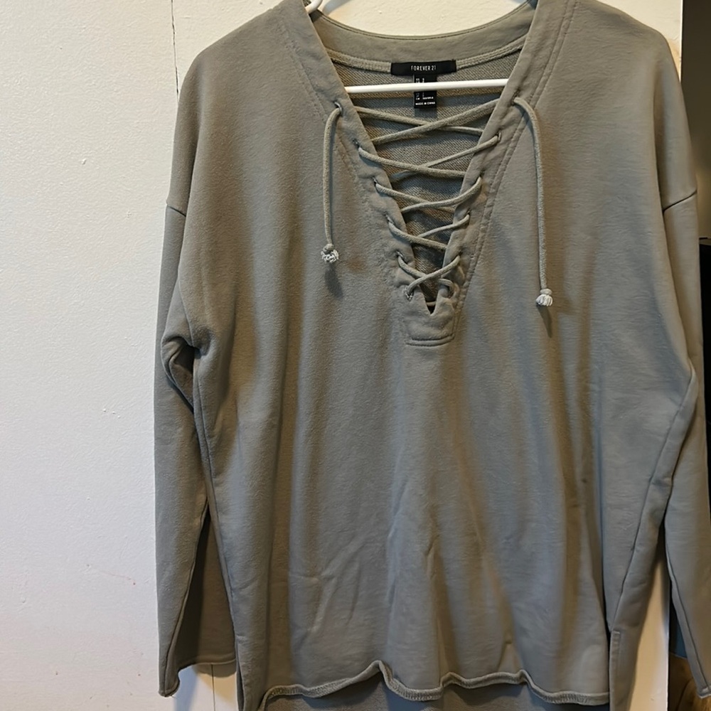 Army green long sleeve